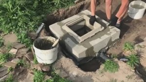 Отличное решение Как установить Септик из колёс своими руками