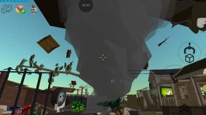 я выжил в сильном торнадо F5😱😱😱 меня чуть не затянуло туда
