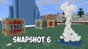 ГЕЙЗЕР и НОВЫЕ СЕРНЫЕ КУБЫ в МАЙНКРАФТЕ | Обзор на Snapshot 6