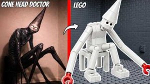 Я воссоздал «Конусную зону» из «Доктора Нигде» в LEGO