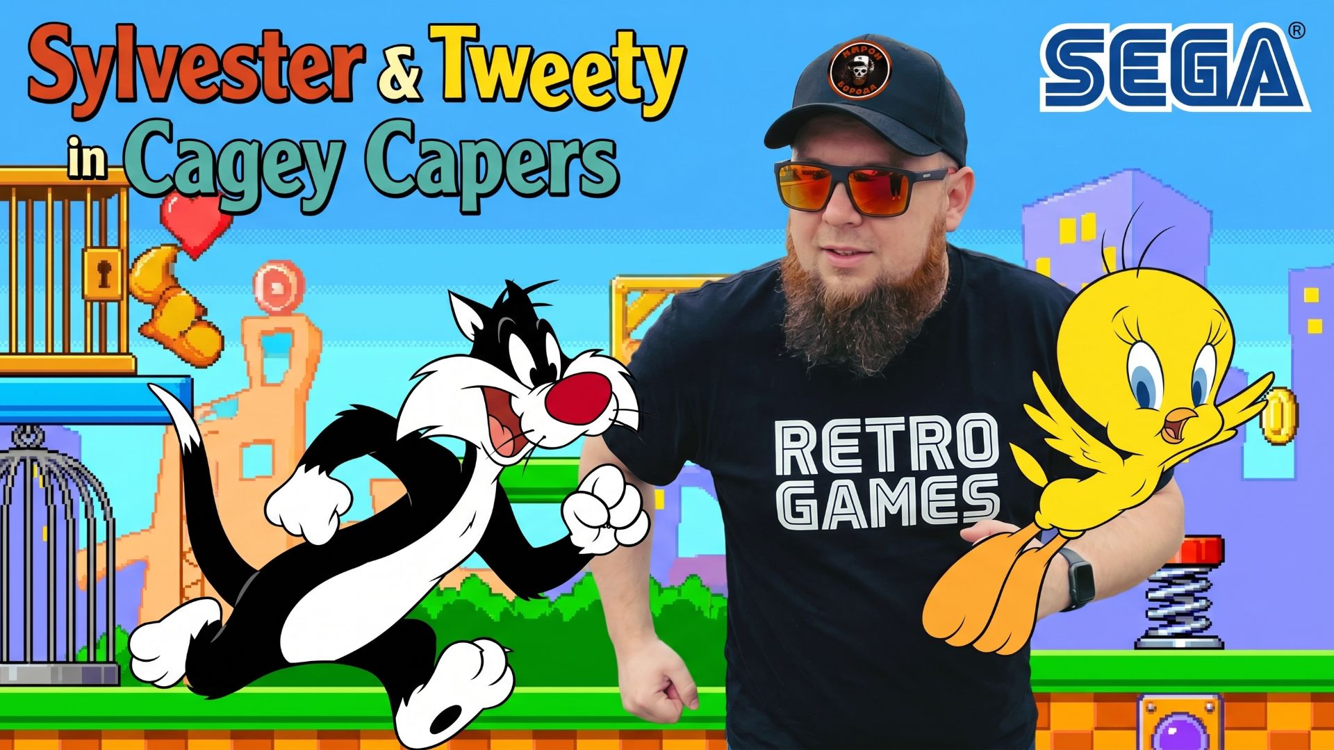 Sylvester & Tweety in Cagey Capers►SEGA►Полное прохождение►Retro Games