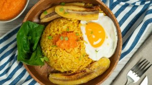 Рис по-кубински — arroz a la cubana