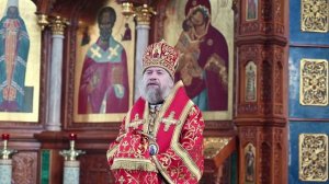 Проповедь митрополита Леонтия в Благовещенском кафедральном соборе