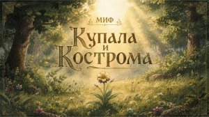 Купала и Кострома — завораживающий эпизод из славянской мифологии.