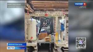 Тоннелепроходческий комплекс начали собирать на улице Максима Горького