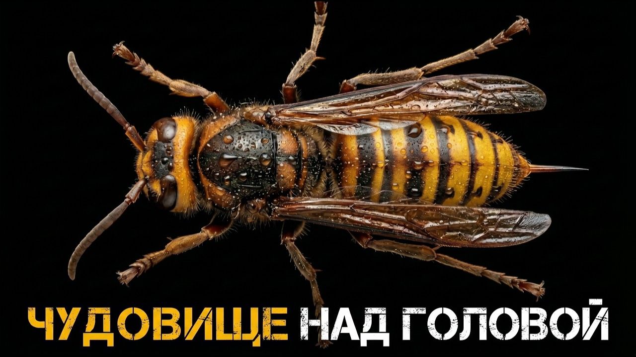 Шершень - самое опасное насекомое рядом с тобой!