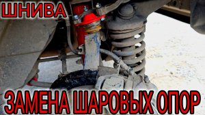 ШЕВРОЛЕ НИВА ЗАМЕНА ШАРОВЫХ ОПОР