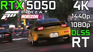 Forza Horizon 6 | RTX 5050 | Ryzen 5 5600 | 1080p, 1440p, 4K | Low-Max Settings