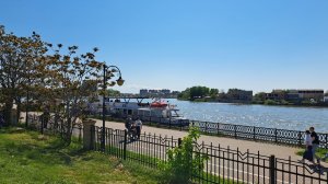 9 мая - прогулка на теплоходе по реке Кубань в Краснодаре
