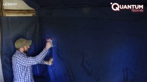 Мужчина Строит Дом из БРОШЕННЫХ ПОДДОНОВ Посреди Леса