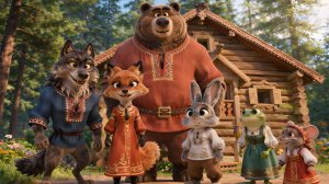 Теремок 🐻 | Мультик-сказка для детей