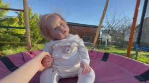 Кукла Reborn ☀️ влог с Лиамом🌷 на даче вторая часть видео