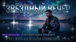 Звёздный вечер Шансон Баллада 2026 fyp русскаямузыка музыка remix viral dance 2026