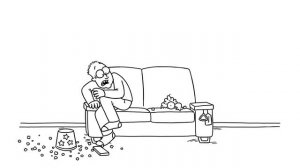 Try Not to Laugh Challenge Funniest Cat Moments - Movie Night with Simon's Cat