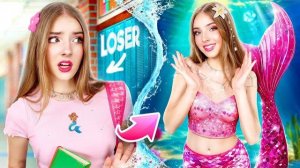 Из БОТАНШИ в ГИГА РУСАЛКУ! Жесткий Мейковер ради Популярности! 🧜♀️✨