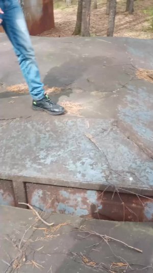 На гаражах