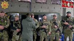 Апти Алаудинов «АХМАТ». Награждение бойцов