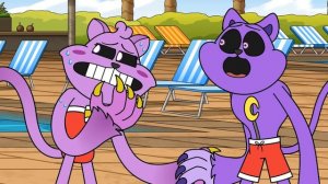 CATNAP's SUMMER VACATION! (Cartoon Animation)