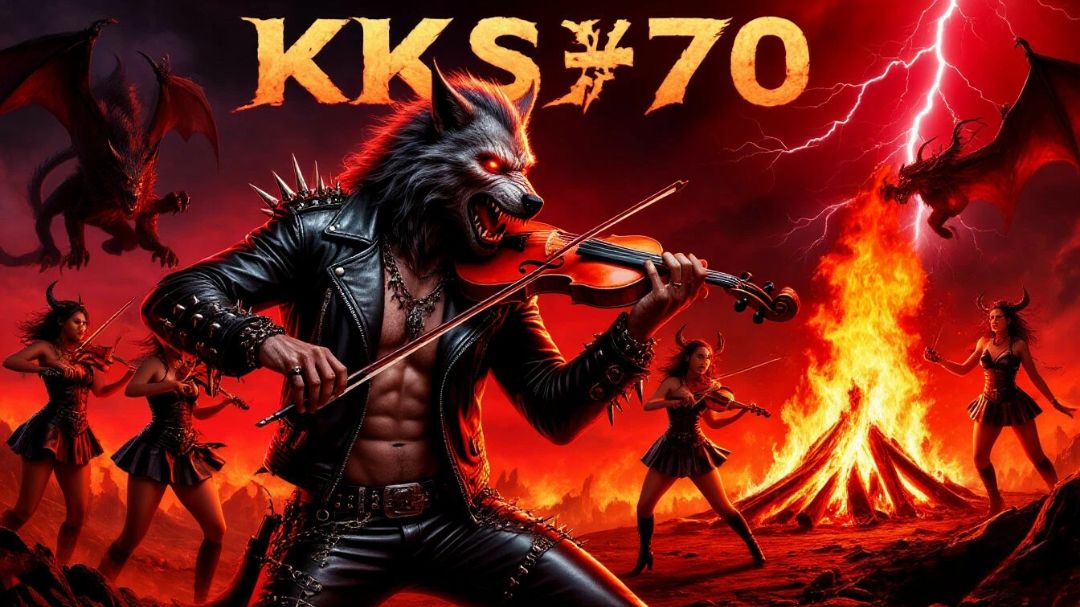 ПЛАМЯ АДА - АВТОРСКАЯ ПЕСНЯ НА СТИХИ KKS-70 (ROCK & VIOLIN)