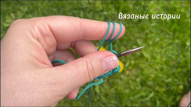 Вяжем спицами: Узор сетка