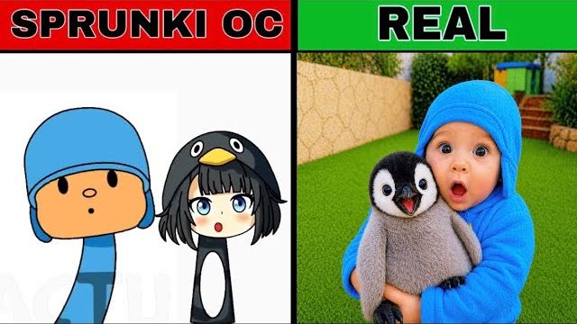 СПРУНКИ ОС: ПОКОЙО VS ПИНГВИНЕНКА ГУГУ ГАГИ В РЕАЛЬНОЙ ЖИЗНИ