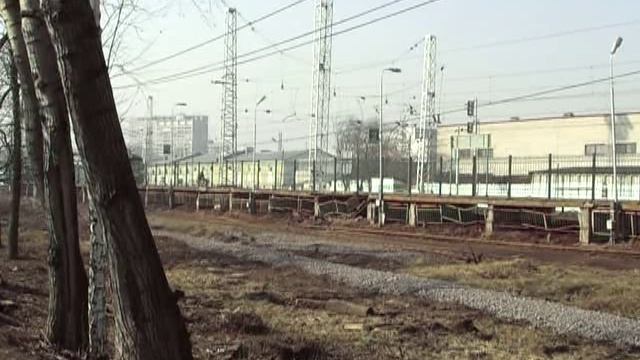 Ст. Фили (электрички) 2007 год .Место будущего Северного дублёра Кутузовск. пр. Проспект Багратиона.