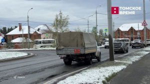 Томичи жалуются на пробки в «Зелёных горках»