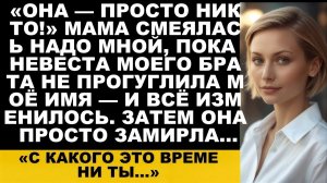 Истории из жизни|Она просто никто! |Аудио рассказы|Аудиокниги слушать онлайн|Жизненные истории