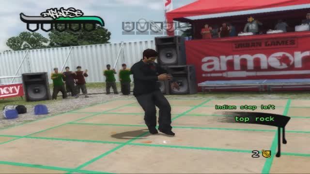 Bboy Darkness Top Rock set from BBOYTHEGAME