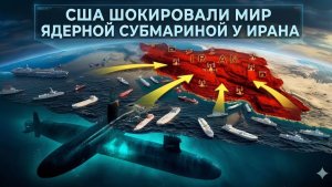 Ядерная субмарина США внезапно появилась чтобы силой разблокировать Ормузский пролив
