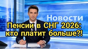 Пенсии в странах СНГ: кто платит больше!?