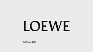 Показ мужской коллекции Loewe осень-зима 2019-2020