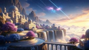 Dreamy palace among the stars_1080p