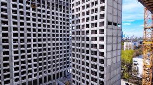ЖК Гранель Коломенское — съёмка с воздуха апрель 2026
