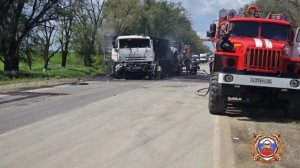 Водитель «КамАЗа» погиб в массовом ДТП на Ставрополье