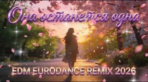 Она останется однаEDM Eurodance Remix fyp русскаямузыка музыка remix viral dance 2026
