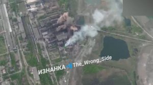 🛩️💥Недавний  удар «Геранями» по производственным цехам металлургического комбината…🔽