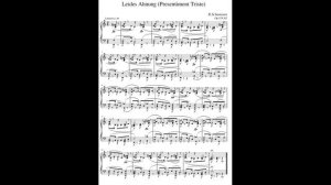 Р.Шуман. Горестное предчуствие. Op.124 №2