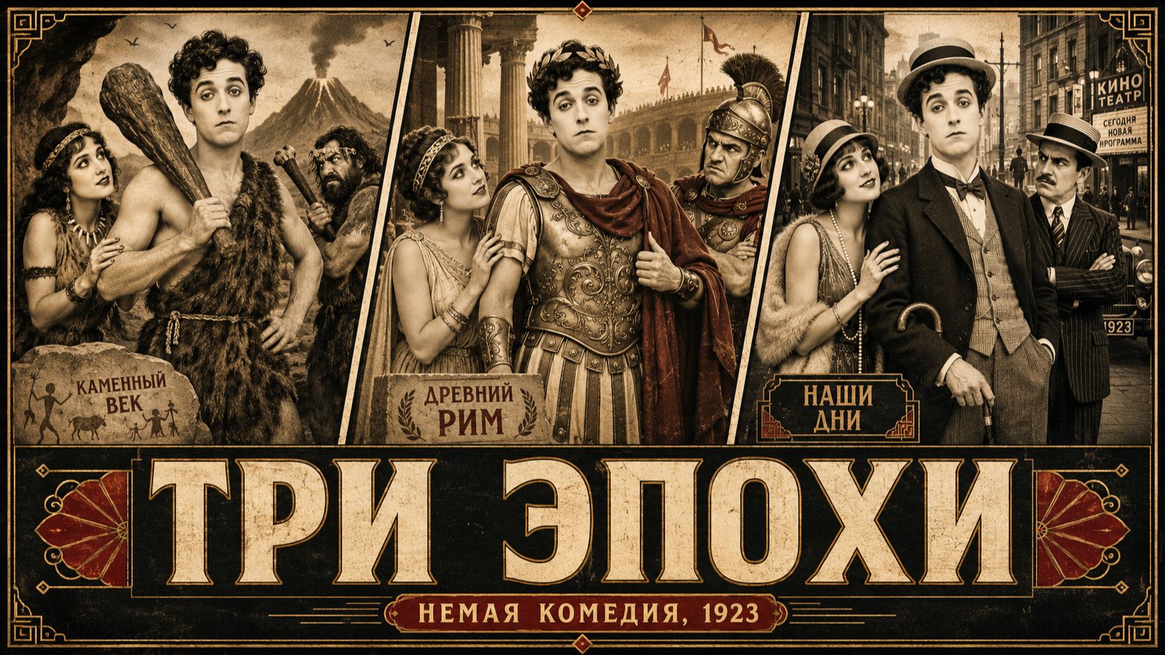 Три эпохи | Three Ages (1923)