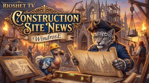Windrose Ночная стройка