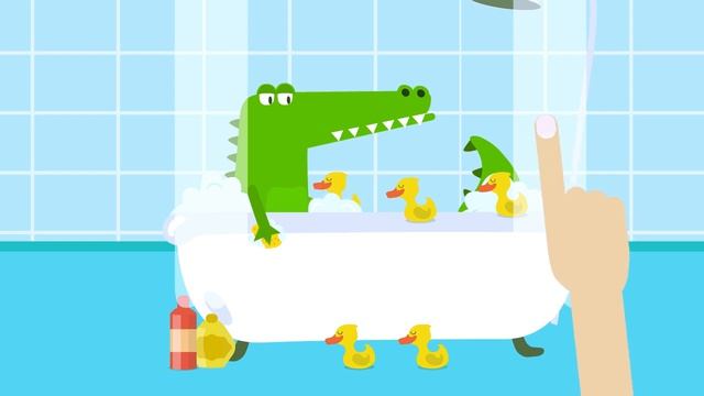 Учим цифры с Крокодилом! Учимся считать до 10! Развивающие мультфильмы для детей