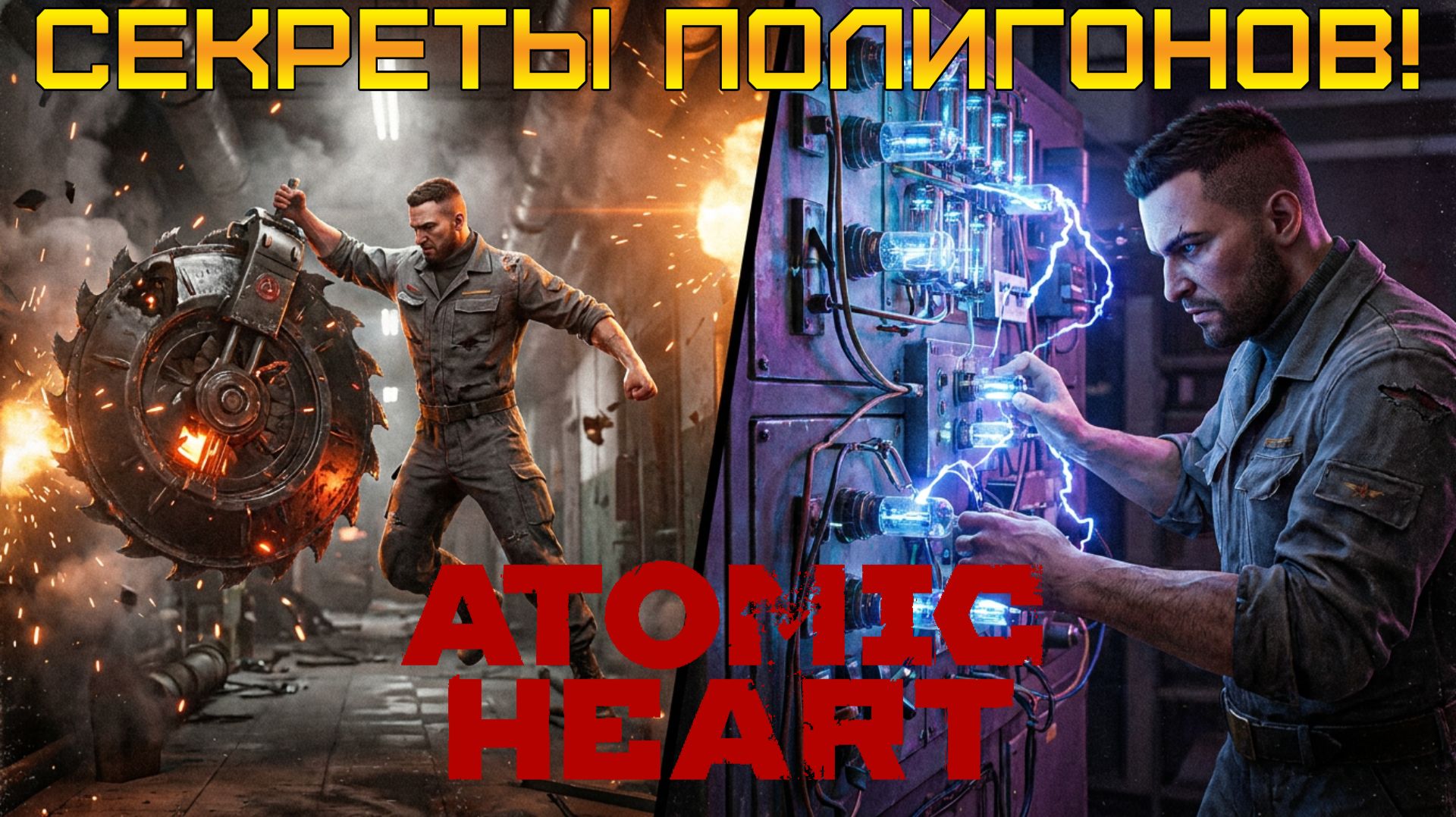 СЕКРЕТЫ ПОЛИГОНОВ! ⫸ Atomic Heart #14 смотреть онлайн