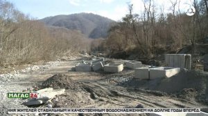 В Ингушетии продолжается строительство водозабора на реке Асса