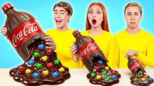 100 Слоев Еды Челлендж # Смешные Ситуации и Неудачи