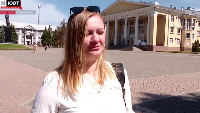 Волонтеры Альметьевска помогают горожанам проголосовать за объекты для благоустройства