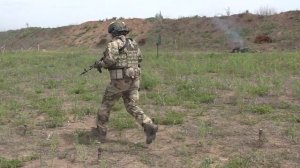 ЭКСКЛЮЗИВ! Глава ДНР Денис Пушилин присоединился к тренировочным занятиям военнослужащих Росгвардии