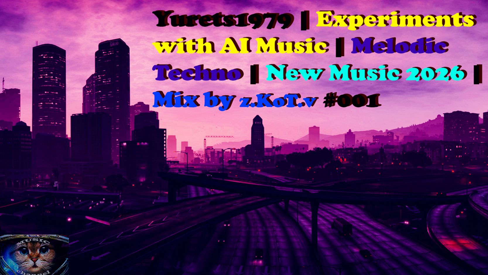 Yurets1979 | Experiments with AI Music | Melodic Techno | New Music 2026 | Mix by z.KoT.v #001