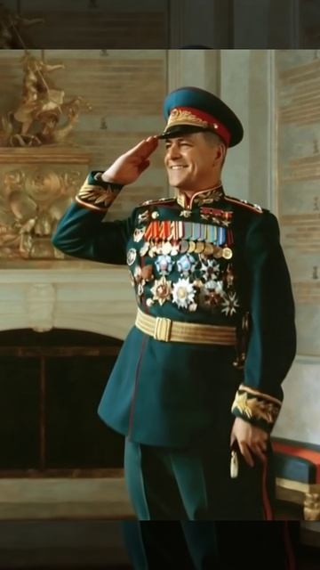 Оживший портрет (11) мaршaл Г.К. Жуков  (проект "Творцы Великой Победы")