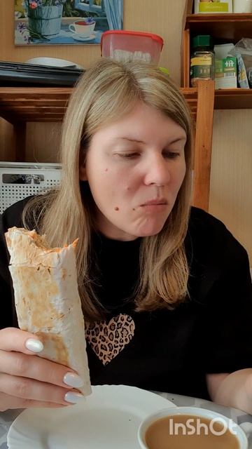 Мукбанг. Шаурма домашняя