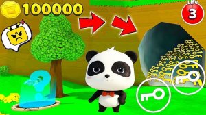 КЛЮЧ ПАНДЫ ОТ ПЕЩЕРЫ Super Bear Adventure/Приключения Супер Медведя